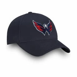 FANATICS WASHINGTON CAPITALS PRIMARY LOGO SNAPBACK HAT -Atlantic Division Shop FANATICS WASHINGTON CAPITALS PRIMARY LOGO SNAPBACK HAT SIDE