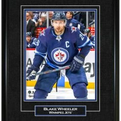 FRAMEWORTH BLAKE WHEELER WINNIPEG JETS FRAMED 8X10 PRINT