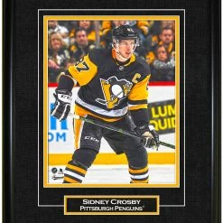 FRAMEWORTH SIDNEY CROSBY PITTSBURGH PENGUINS FRAMED 8X10 PRINT