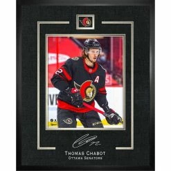 FRAMEWORTH THOMAS CHABOT OTTAWA SENATORS FRAMED REPLICA SIGNATURE - 16x20