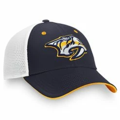FANATICS NASHVILLE PREDATORS MEN'S PRIMARY LOGO HAT -Atlantic Division Shop Fanatics Nashville Predators Primary Logo Hat Right