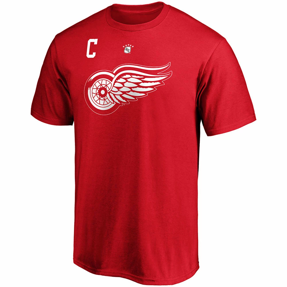 GORDIE HOWE DETROIT RED WINGS FANATICS ADULT HERITAGE T SHIRT 2 GORDIE HOWE DETROIT RED WINGS FANATICS ADULT HERITAGE T SHIRT - Image 2