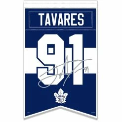 Mustang JOHN TAVARES TORONTO MAPLE LEAFS PLAYER BANNER