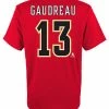 Outer Stuff JOHNNY GAUDREAU CALGARY FLAMES JUNIOR PLAYER T SHIRT