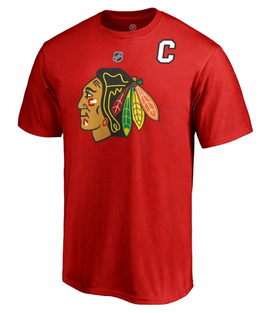 JONATHAN TOEWS CHICAGO BLACKHAWKS FANATICS MEN'S NAME AND NUMBER T SHIRT 2 JONATHAN TOEWS CHICAGO BLACKHAWKS FANATICS MEN'S NAME AND NUMBER T SHIRT - Image 2