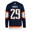 LEON DRAISAITL EDMONTON OILERS ADIDAS ADIZERO PRIMEGREEN AUTHENTIC REVERSE RETRO 2.0 JERSEY