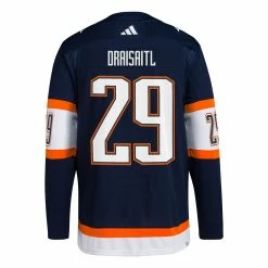 LEON DRAISAITL EDMONTON OILERS ADIDAS ADIZERO PRIMEGREEN AUTHENTIC REVERSE RETRO 2.0 JERSEY