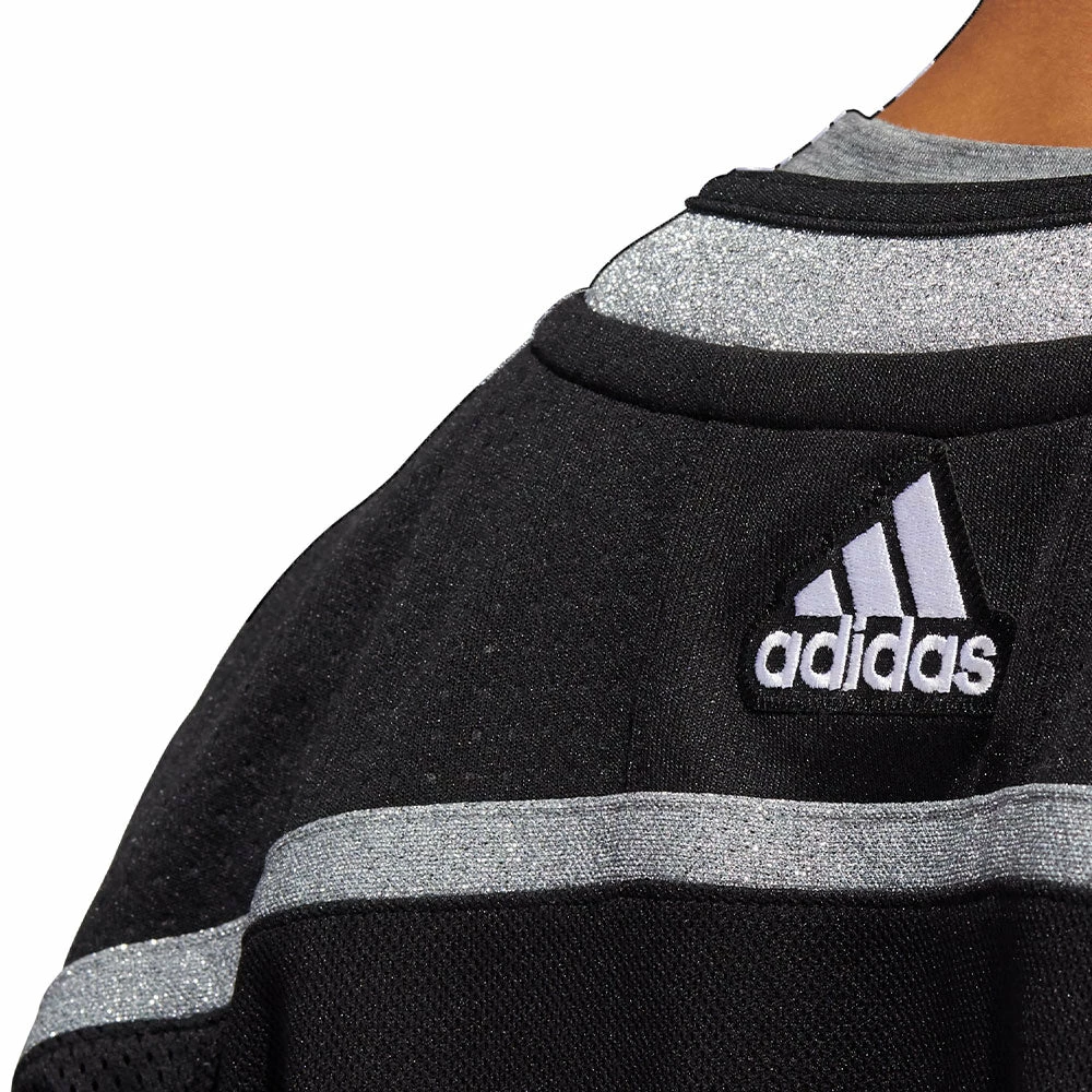 LOS ANGELES KINGS ADIDAS ADIZERO PRIMEGREEN AUTHENTIC BLACK HOME JERSEY 5 LOS ANGELES KINGS ADIDAS ADIZERO PRIMEGREEN AUTHENTIC BLACK HOME JERSEY - Image 5