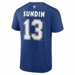 MATS SUNDIN TORONTO MAPLE LEAFS FANATICS ADULT HERITAGE T SHIRT