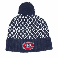 MONTREAL CANADIENS ADIDAS MEN'S CUFFED KNIT POM NETMINDER BEANIE