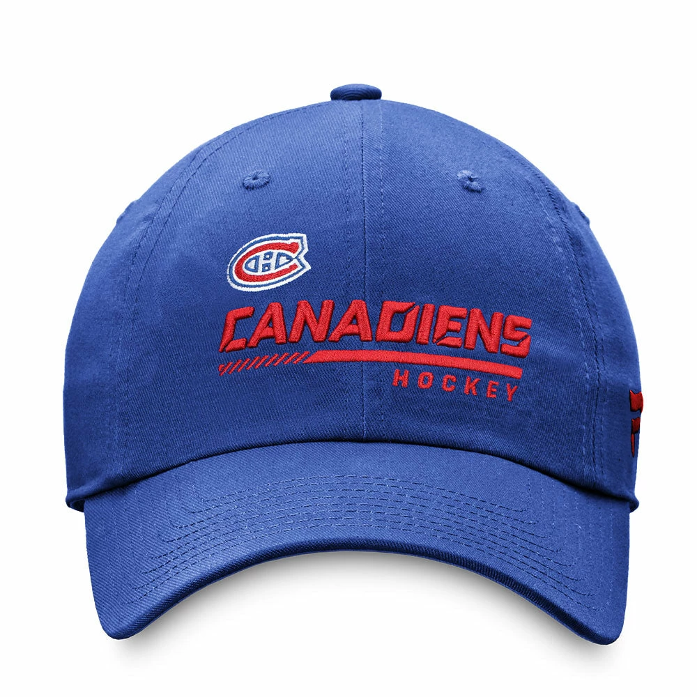 MONTREAL CANADIENS FANATICS MEN'S AUTHENTIC PRO LOCKER ROOM UNSTRUCTURED ADJUSTABLE HAT 2 MONTREAL CANADIENS FANATICS MEN'S AUTHENTIC PRO LOCKER ROOM UNSTRUCTURED ADJUSTABLE HAT - Image 2