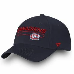 MONTREAL CANADIENS FANATICS MEN'S RINKSIDE FUNDAMENTAL ADJUSTABLE HAT