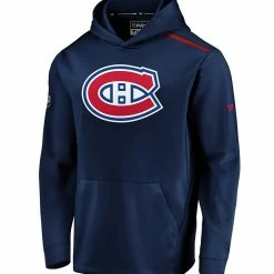 MONTREAL CANADIENS FANATICS MEN'S RINKSIDE SYNTH PULLOVER HOODIE