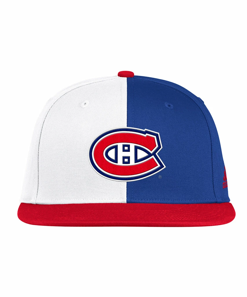 MONTREAL CANADIENS ADIDAS ADULT REVERSE RETRO FLAT BRIM SNAPBACK HAT 1 MONTREAL CANADIENS ADIDAS ADULT REVERSE RETRO FLAT BRIM SNAPBACK HAT