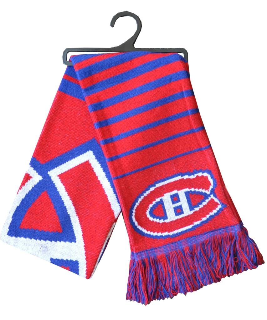 KDI MONTREAL CANADIENS BIG LOGO SCARF 1 KDI MONTREAL CANADIENS BIG LOGO SCARF
