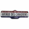 THE SPORTS VAULT MONTREAL CANADIENS STANDARD STREET SIGN