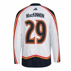 NATHAN MACKINNON COLORADO AVALANCHE ADIDAS ADIZERO PRIMEGREEN AUTHENTIC REVERSE RETRO 2.0 JERSEY