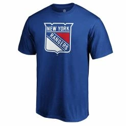 NEW YORK RANGERS FANATICS ADULT PRIMARY LOGO SHIRT