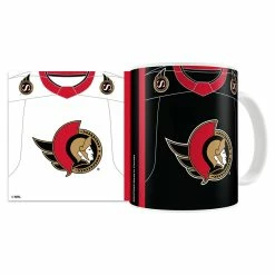 Mustang OTTAWA SENATORS 15OZ SUBLIMATED JERSEY MUG