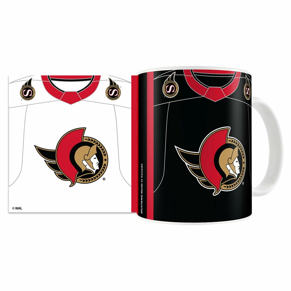 Mustang OTTAWA SENATORS 15OZ SUBLIMATED JERSEY MUG 1 Mustang OTTAWA SENATORS 15OZ SUBLIMATED JERSEY MUG