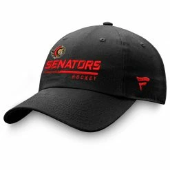 OTTAWA SENATORS FANATICS MEN'S AUTHENTIC PRO LOCKER ROOM UNSTRUCTURED ADJUSTABLE HAT