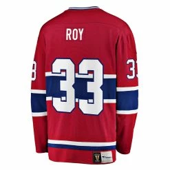 PATRICK ROY MONTREAL CANADIENS FANATICS MEN'S HERITAGE BREAKAWAY JERSEY