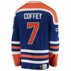 PAUL COFFEY EDMONTON OILERS FANATICS MEN'S HERITAGE BREAKAWAY JERSEY