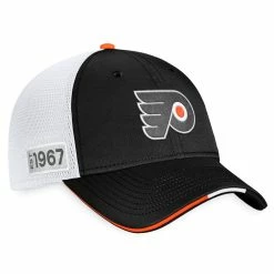 PHILADELPHIA FLYERS FANATICS AUTHENTIC PRO 2022 NHL DRAFT STRUCTURED TRUCKER HAT 6 PHILADELPHIA FLYERS FANATICS AUTHENTIC PRO 2022 NHL DRAFT STRUCTURED TRUCKER HAT -Atlantic Division Shop PHILADELPHIA FLYERS FANATICS AUTHENTIC PRO 2022 NHL DRAFT STRUCTURED TRUCKER HAT TWO