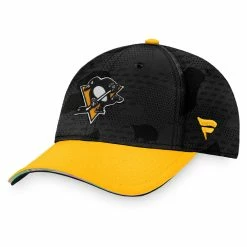 PITTSBURGH PENGUINS FANATICS MEN'S AUTHENTIC PRO LOCKER ROOM FLEX HAT