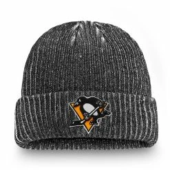 PITTSBURGH PENGUINS FANATICS MEN'S RINKSIDE CUFFED BEANIE TOQUE