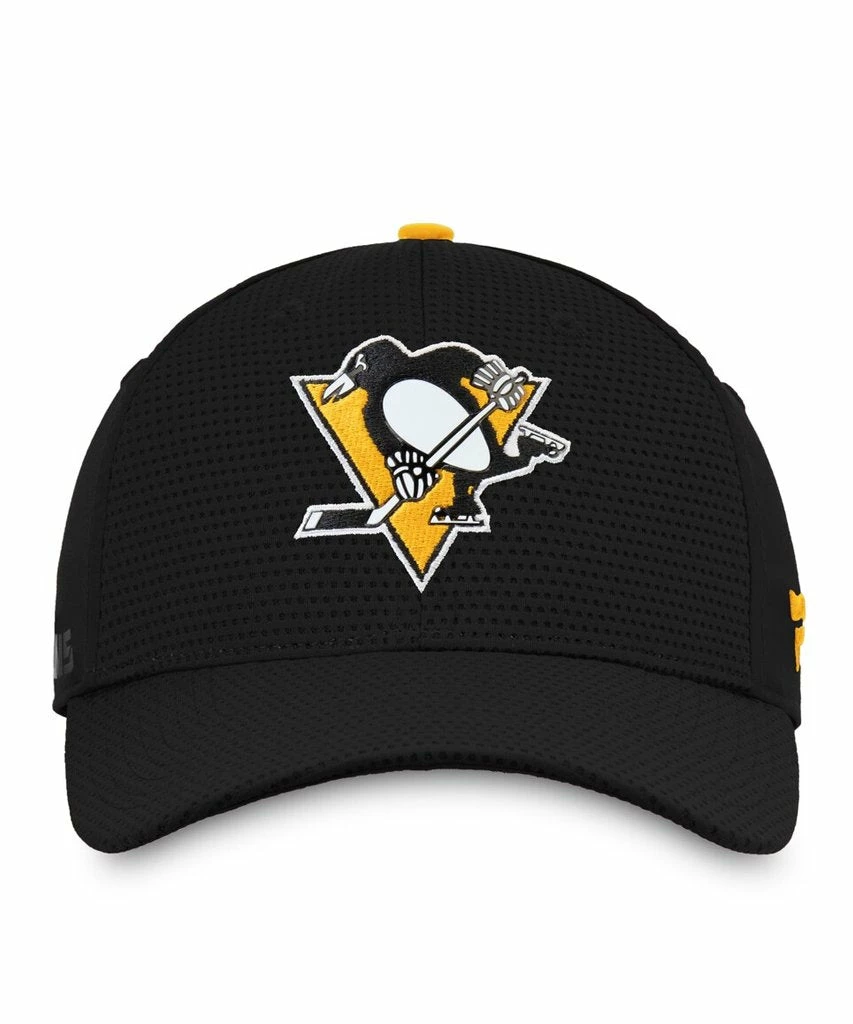 PITTSBURGH PENGUINS FANATICS MEN'S RINKSIDE STRUCTURED STRETCH HAT 2 PITTSBURGH PENGUINS FANATICS MEN'S RINKSIDE STRUCTURED STRETCH HAT - Image 2