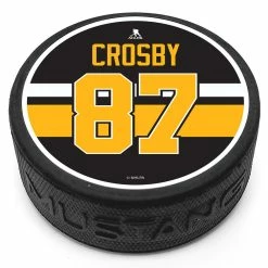 Mustang PITTSBURGH PENGUINS SIDNEY CROSBY PUCK NHLPA COLLECTION