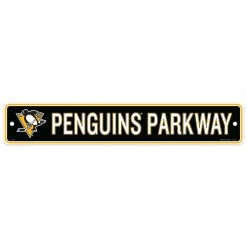 Mustang PITTSBURGH PENGUINS STREET SIGN 4X23