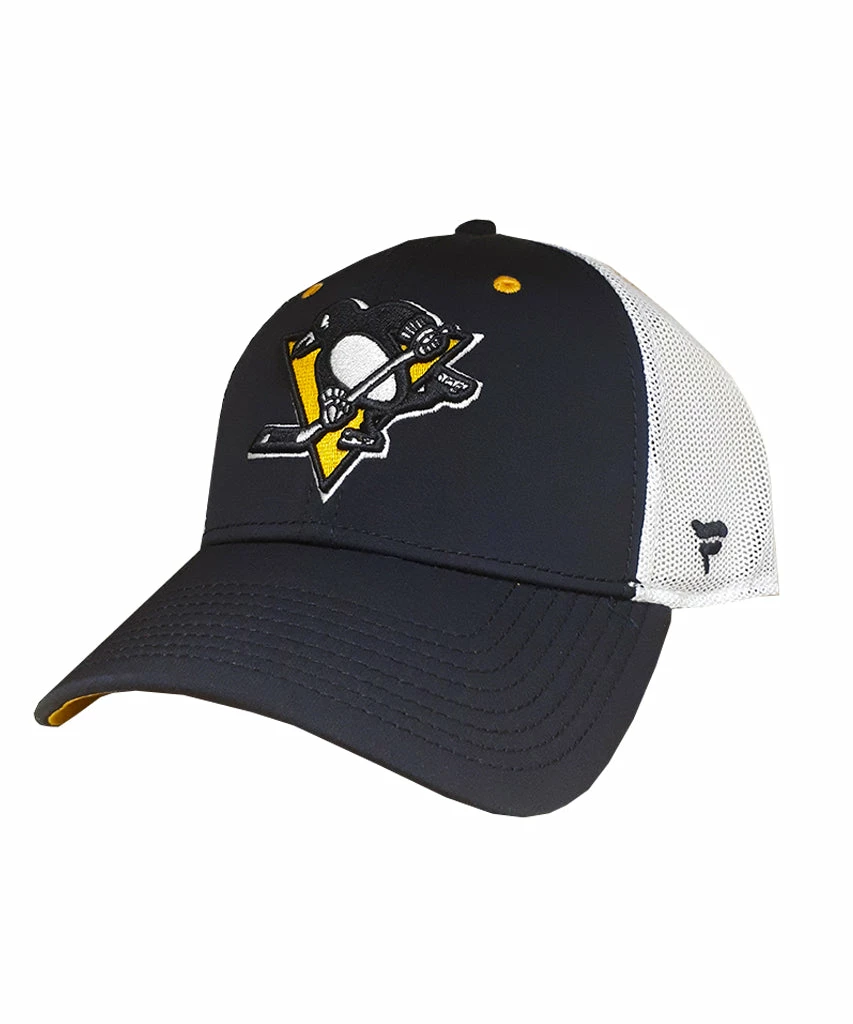 FANATICS PITTSBURGH PENGUINS MEN'S PRIMARY LOGO HAT 1 FANATICS PITTSBURGH PENGUINS MEN'S PRIMARY LOGO HAT