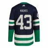 QUINN HUGES VANCOUVER CANUCKS ADIDAS ADIZERO PRIMEGREEN AUTHENTIC REVERSE RETRO 2.0 JERSEY