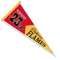 Mustang SEAN MONAHAN CALGARY FLAMES PLAYER PENNANT