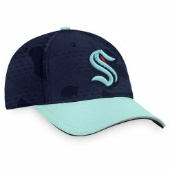 SEATTLE KRAKEN FANATICS MEN'S AUTHENTIC PRO LOCKER ROOM FLEX HAT -Atlantic Division Shop SEATTLE KRAKEN FANATICS MEN S AUTHENTIC PRO LOCKER ROOM FLEX HAT LEFT