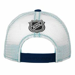 Outer Stuff SEATTLE KRAKEN KIDS LOCKUP MESHBACK ADJUSTABLE HAT -Atlantic Division Shop SEATTLE KRAKEN KIDS LOCKUP MESHBACK ADJUSTABLE HAT BACK