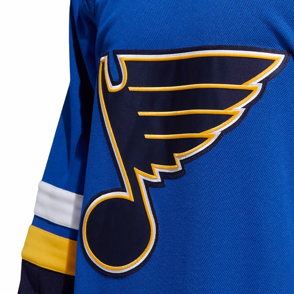 ST. LOUIS BLUES ADIDAS ADIZERO PRIMEGREEN AUTHENTIC BLUE HOME JERSEY 5 ST. LOUIS BLUES ADIDAS ADIZERO PRIMEGREEN AUTHENTIC BLUE HOME JERSEY - Image 5