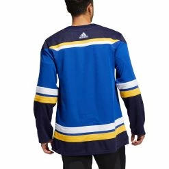 ST. LOUIS BLUES ADIDAS ADIZERO PRIMEGREEN AUTHENTIC BLUE HOME JERSEY 9 ST. LOUIS BLUES ADIDAS ADIZERO PRIMEGREEN AUTHENTIC BLUE HOME JERSEY -Atlantic Division Shop ST LOUIS BLUES ADIDAS ADIZERO PRIMEGREEN AUTHENTIC BLUEHOME JERSEY MODEL BACK