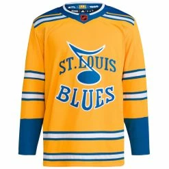 ST. LOUIS BLUES ADIDAS ADIZERO PRIMEGREEN AUTHENTIC REVERSE RETRO 2.0 JERSEY