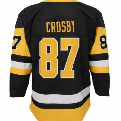 Outer Stuff SIDNEY CROSBY PITTSBURGH PENGUINS INFANT PREMIER JERSEY
