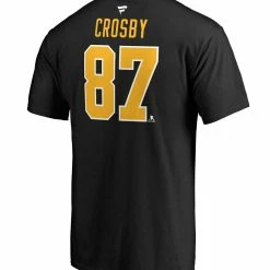 SIDNEY CROSBY PITTSBURGH PENGUINS FANATICS MEN'S NAME AND NUMBER T SHIRT