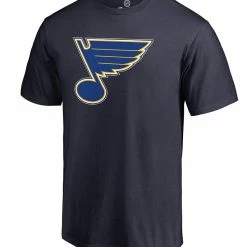 ST. LOUIS BLUES FANATICS MEN'S PRIMARY LOGO T SHIRT