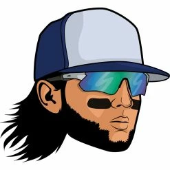 Grosnor BO BICHETTE TORONTO BLUE JAYS SOCKEY HALL OF FAME SOCKS -Atlantic Division Shop TORONTO BLUE JAYS BO BICHETTE SOCKEY HALL OF FAME SOCKS face