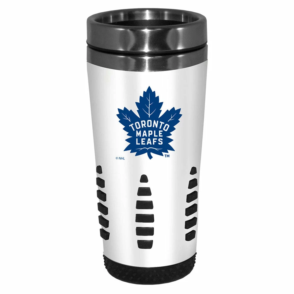 Mustang TORONTO MAPLE LEAFS 16OZ HUNTSVILLE TRAVEL MUG - WHITE 1 Mustang TORONTO MAPLE LEAFS 16OZ HUNTSVILLE TRAVEL MUG - WHITE