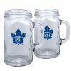 Mustang TORONTO MAPLE LEAFS 16OZ MASON MUGS - 2 PACK