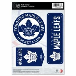 Mustang TORONTO MAPLE LEAFS 8" X 11" DECAL SET