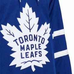 TORONTO MAPLE LEAFS ADIDAS ADIZERO PRIMEGREEN AUTHENTIC BLUE HOME JERSEY -Atlantic Division Shop TORONTO MAPLE LEAFS ADIDAS ADIZERO PRIMEGREEN AUTHENTIC BLUE HOME JERSEY LOGO CREST