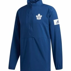 TORONTO MAPLE LEAFS ADIDAS MEN'S GAME MODE 1/4 ZIP SHIRT